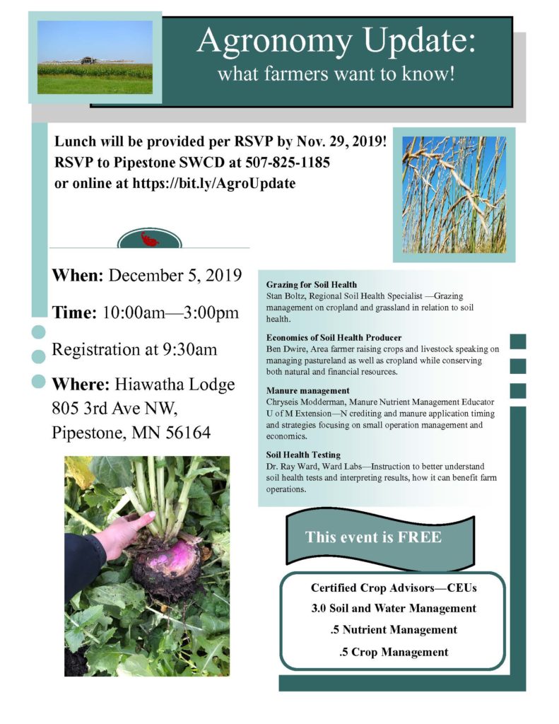 Agronomy Update MN Soil Health Coalition
