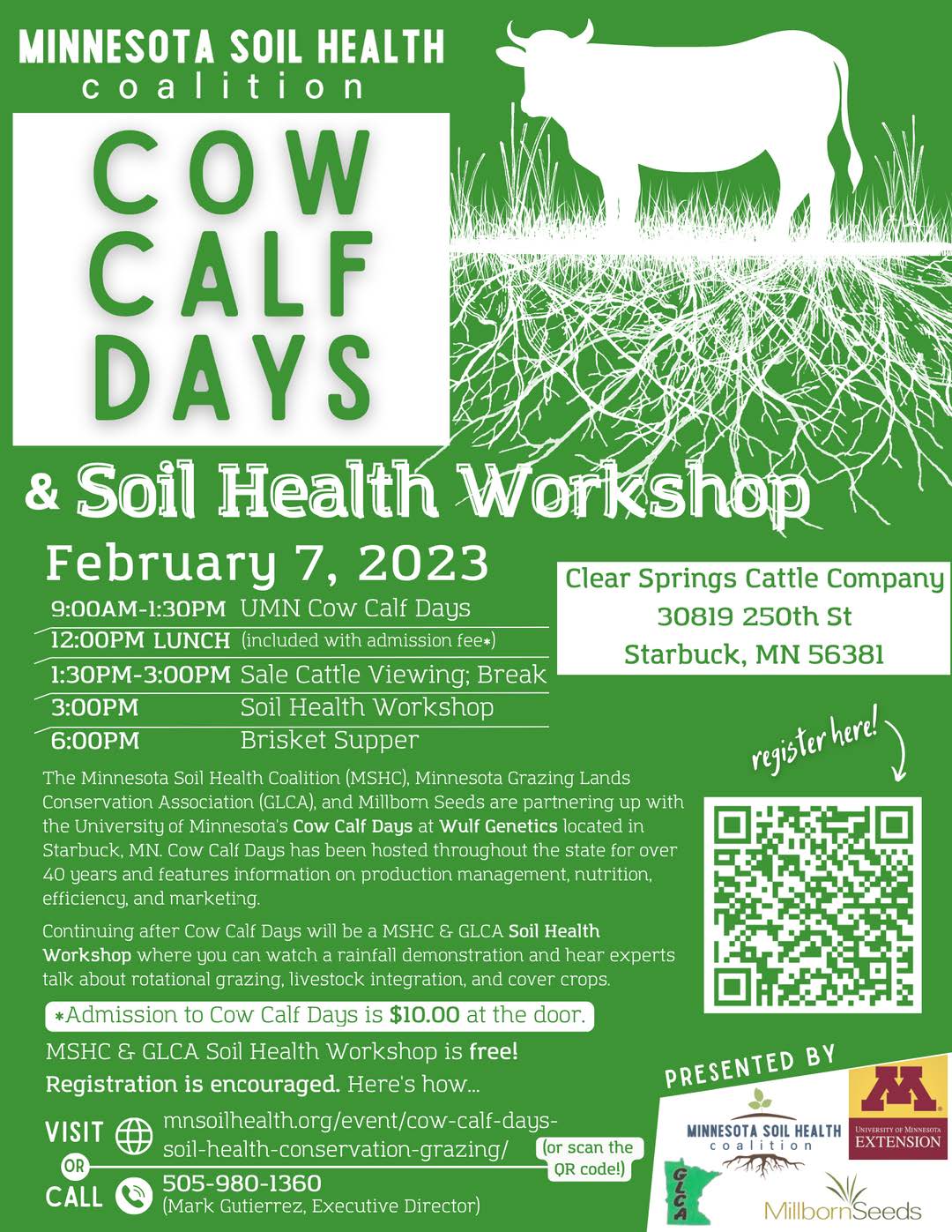 Cow Calf Days, Soil Health & Conservation Grazing MN Soil Health