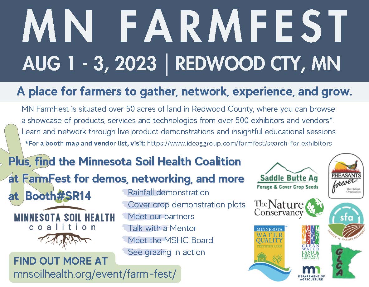 MN FARMFEST MN Soil Health Coalition