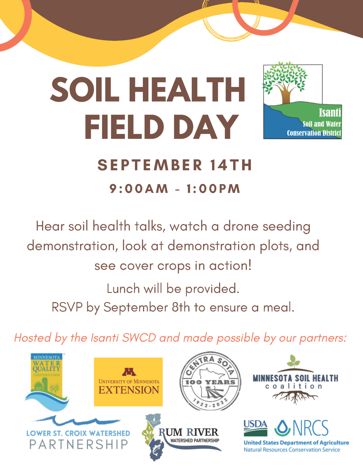 Isanti County Soil Health Field Day MN Soil Health Coalition